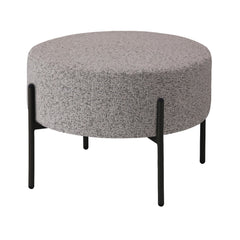 Hocker BROOKS Ø66x44cm hellgrau