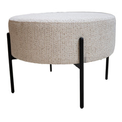Hocker BROOKS Ø66x44cm beige haven