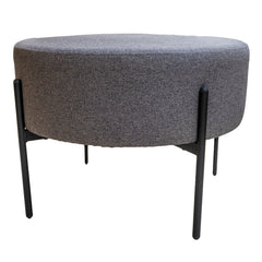 Hocker BROOKS Ø66x44cm fossilgrau