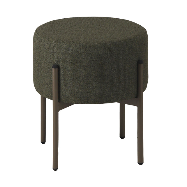 Hocker BROOKS Ø42x44cm moosgrün