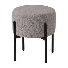 Hocker BROOKS Ø42x44cm hellgrau