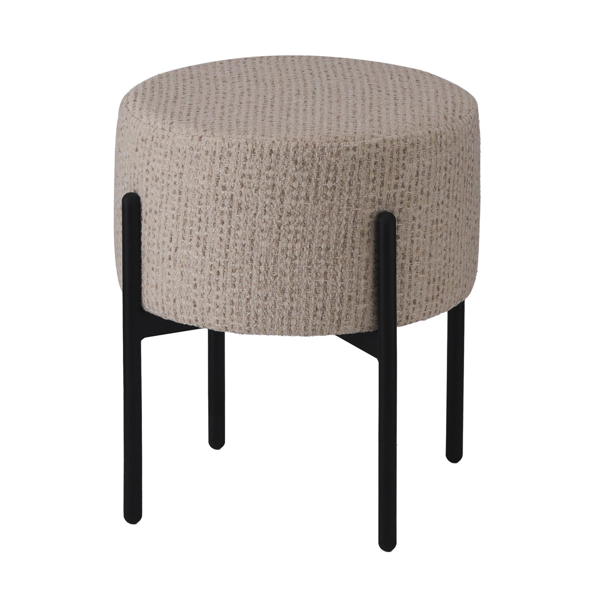 Hocker BROOKS Ø42x44cm beige haven