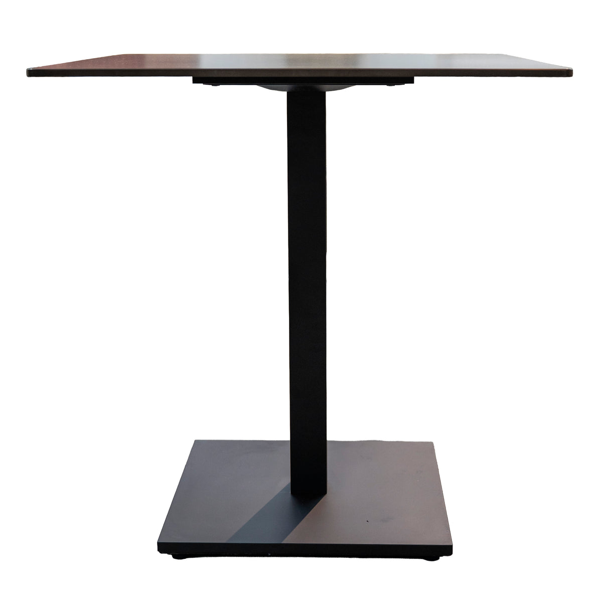 2x Bistrotafel BRODY gesinterd steen 80x80x75cm antraciet