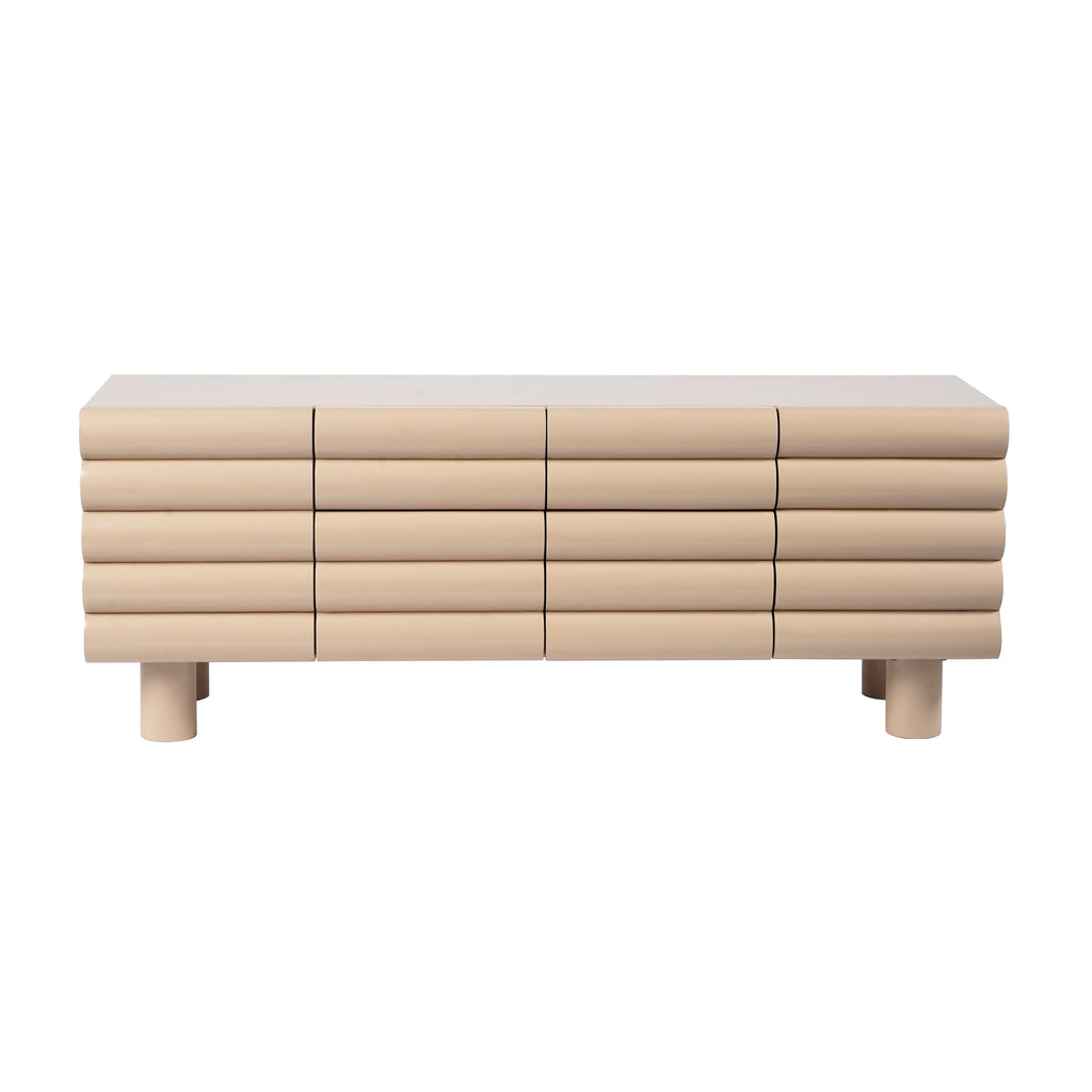 Sideboard BRYN 160x45x60cm beige