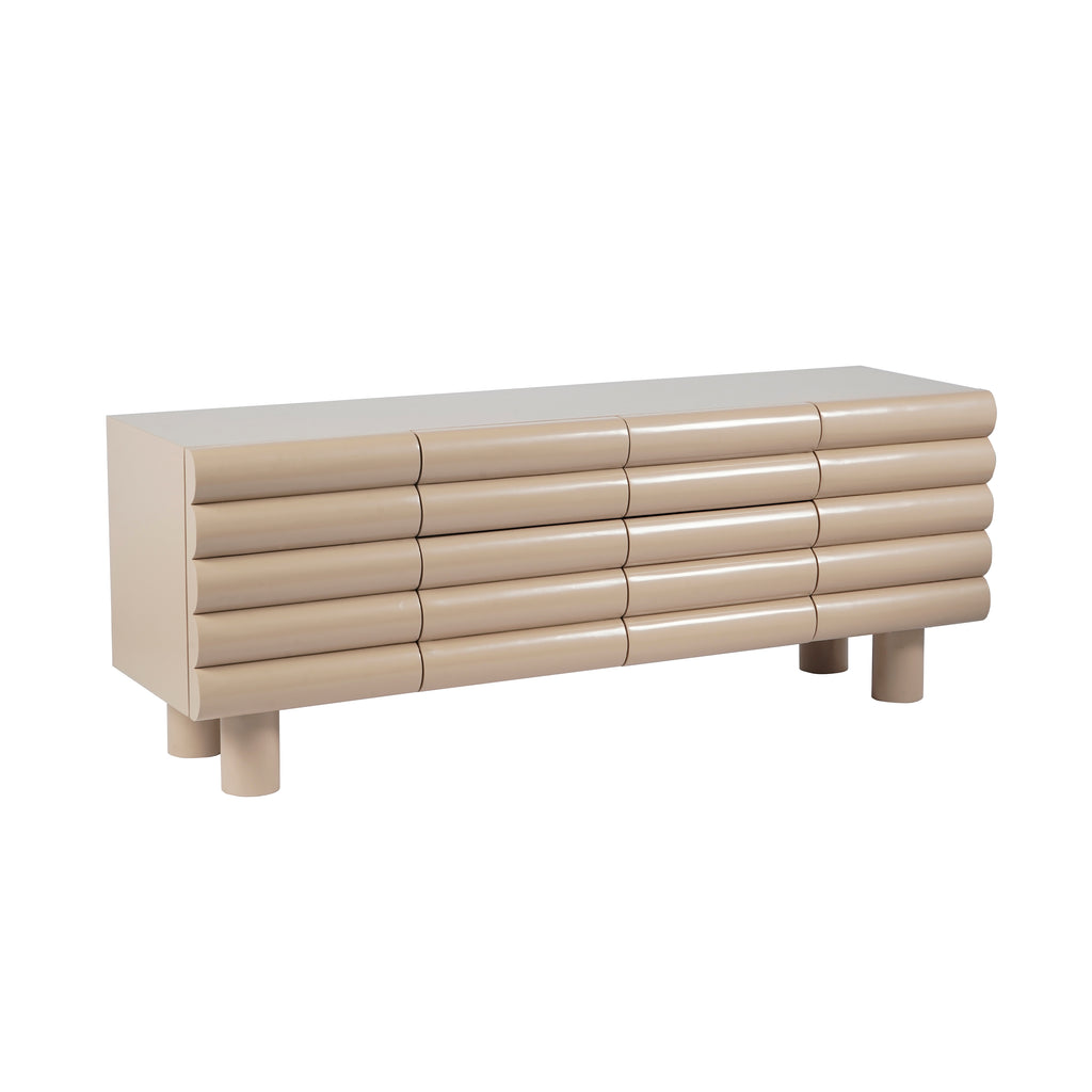 Sideboard BRYN 160x45x60cm beige