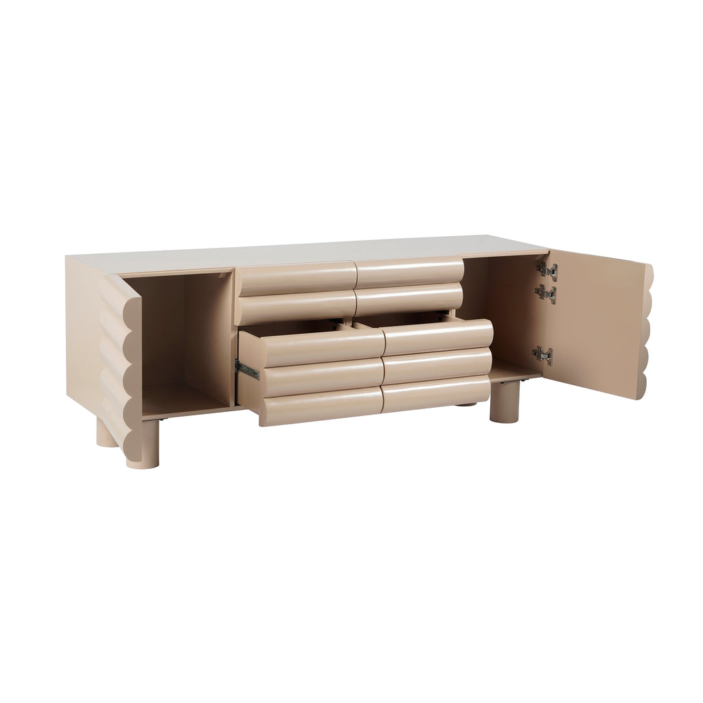 Sideboard BRYN 160x45x60cm beige