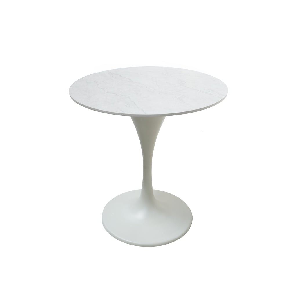 Outdoor-Bistrotisch TULUM Ø70x75cm cremeweiß
