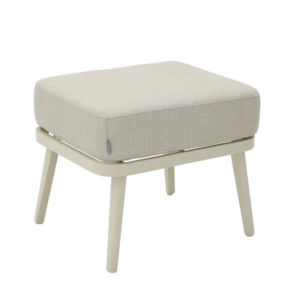 Outdoor-Sessel TEQUILA mit Fußstütze 67x77x73cm creme