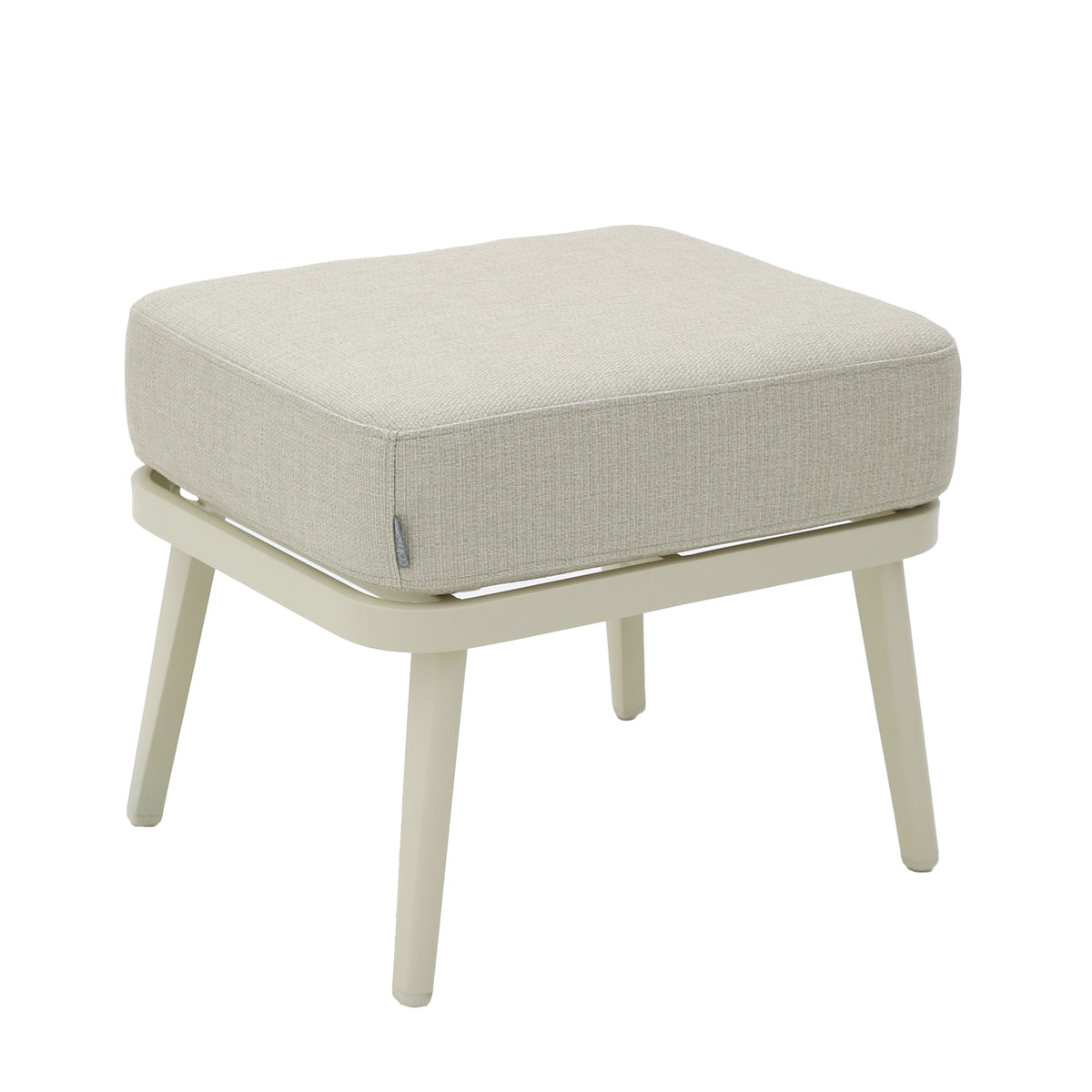 Outdoor-Sessel TEQUILA mit Fußstütze 67x77x73cm creme