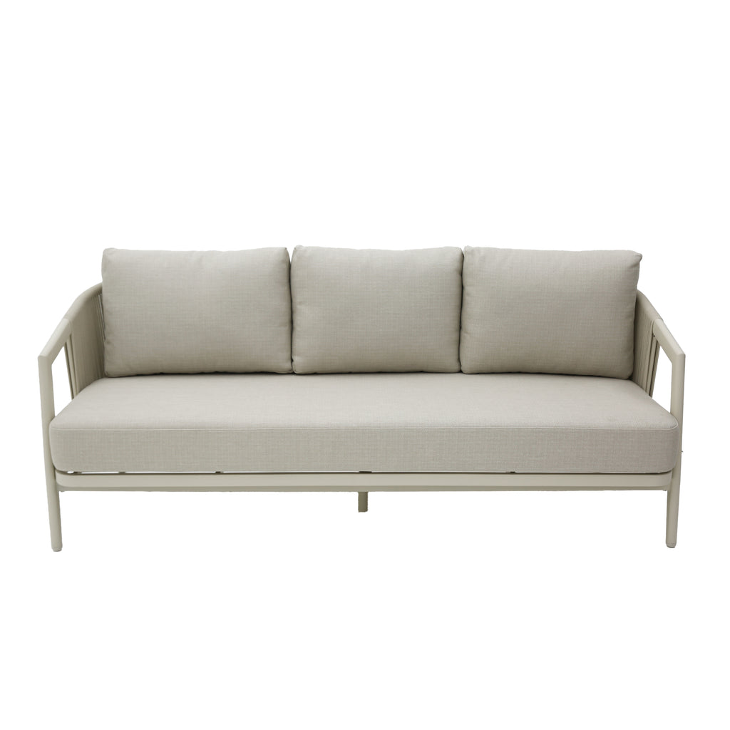 Buitenbank AZUL 3-zits 195x81x74cm crème