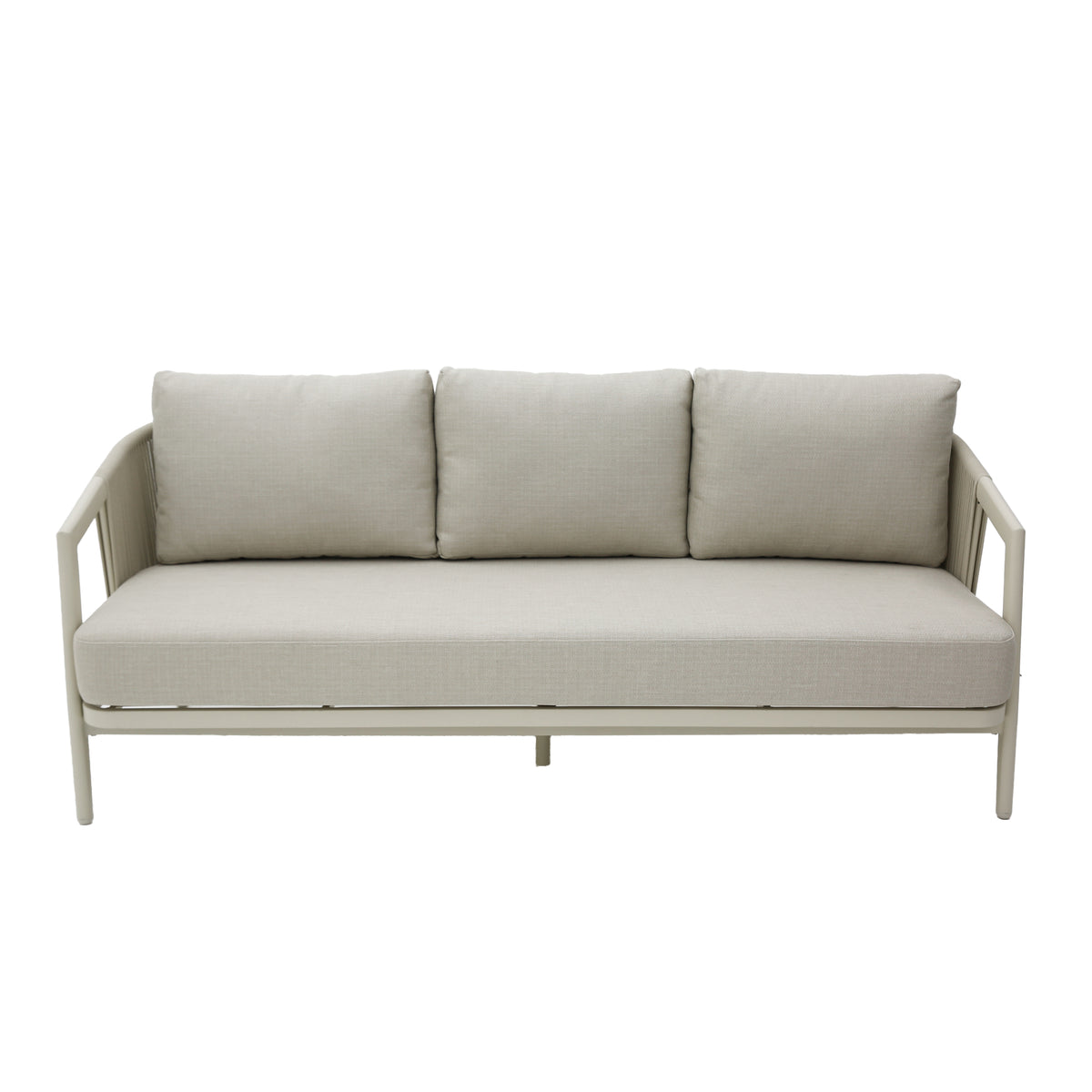 Buitenbank AZUL 3-zits 195x81x74cm crème