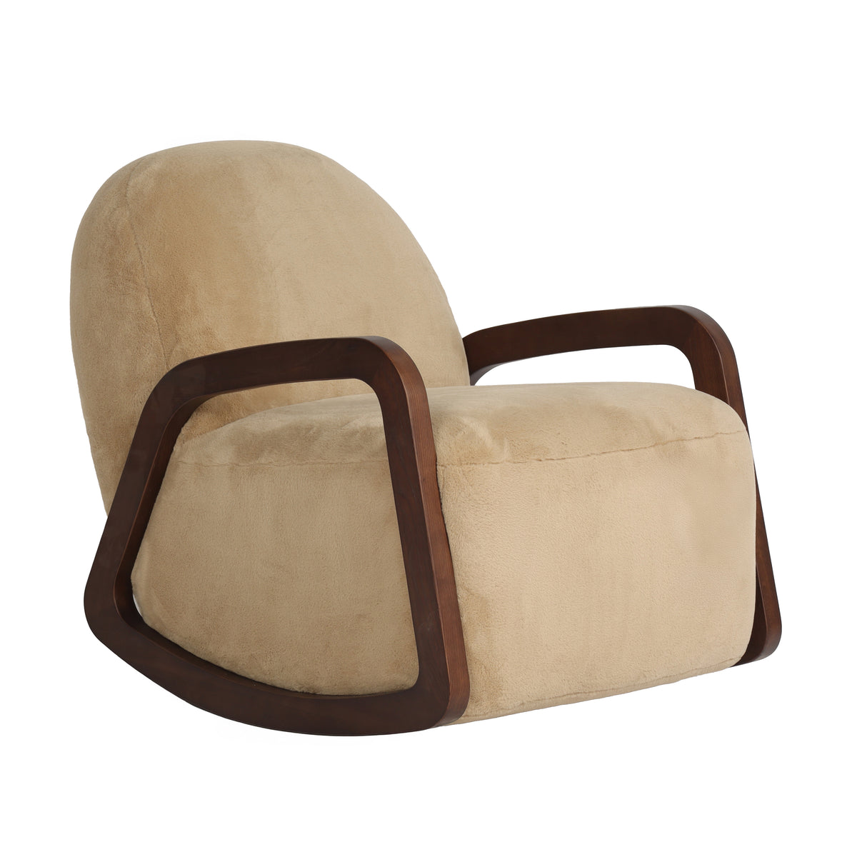 Armchair MIYU swing 95x81x82cm sand