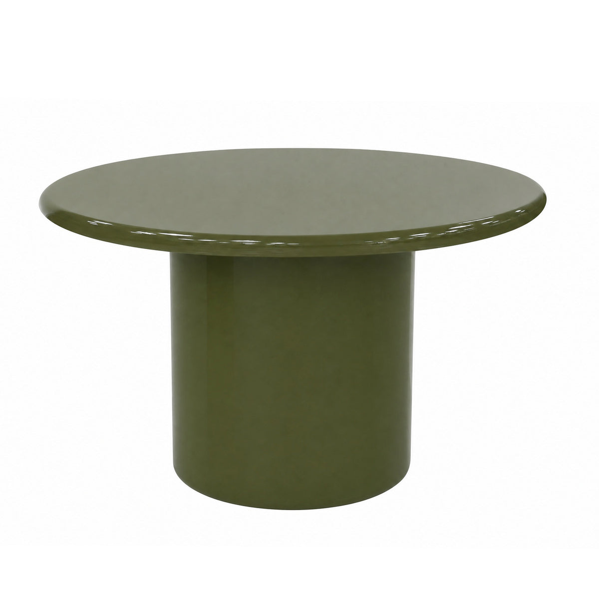 Dining table LUCIDO Ø120x75cm olive