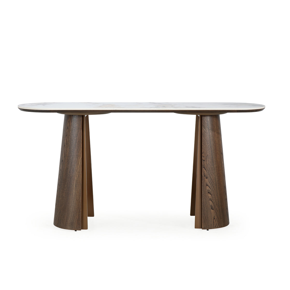 Console table TASMANIA w/ceramic top 160x45x79cm acorn