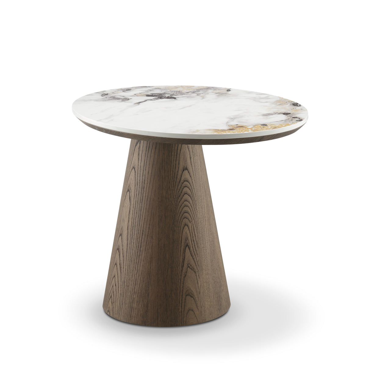 Side table TASMANIA w/ceramic top 60x50x50cm acorn