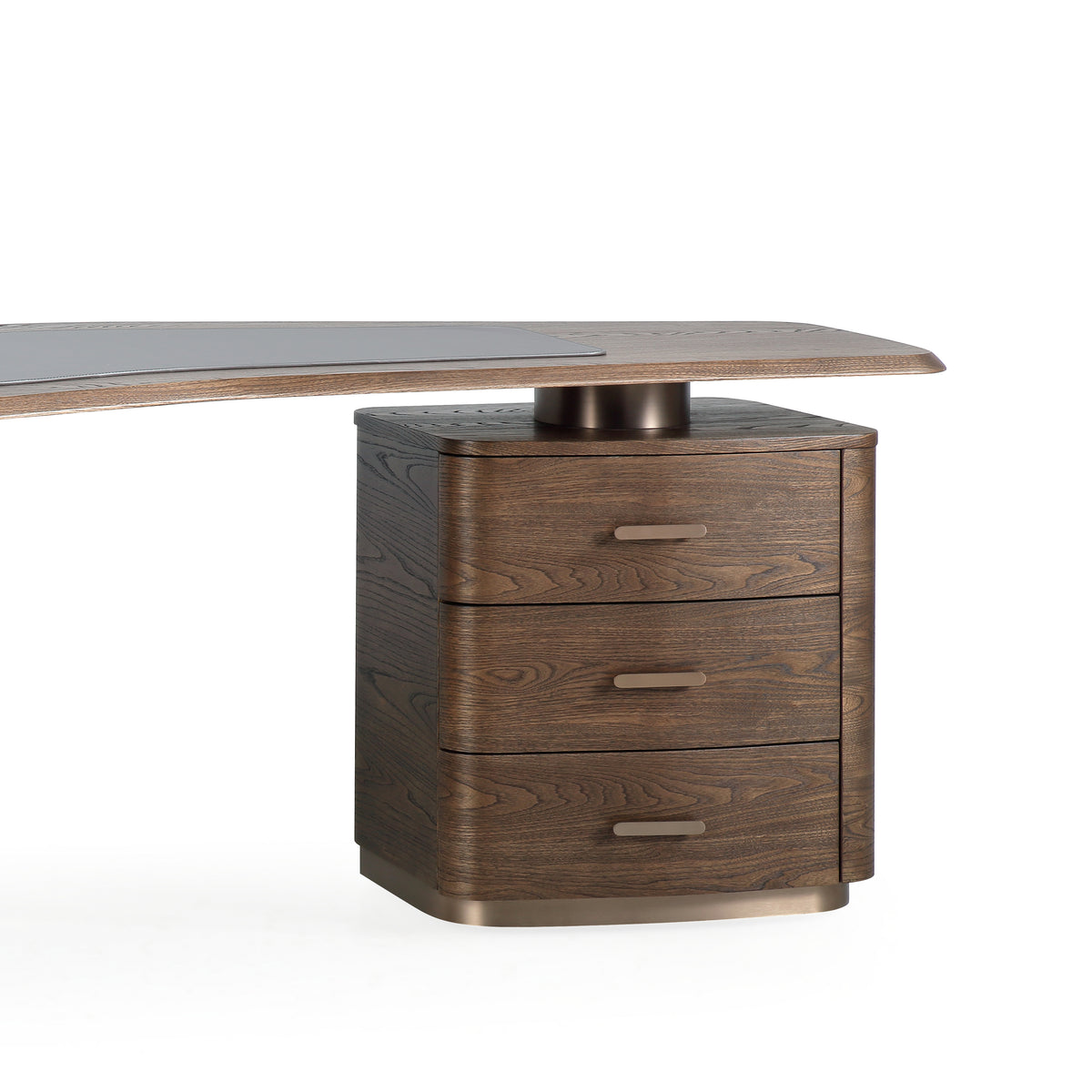 Schreibtisch TASMANIA 189x86x76cm Eiche Akazie