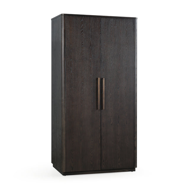 Wardrobe BYRON 100x60x200cm midnight mocha