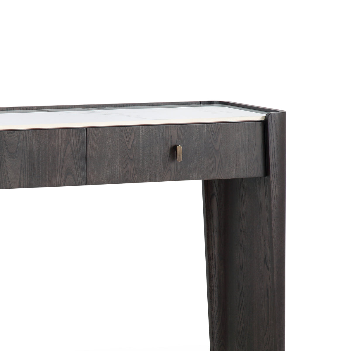 Bureau BYRON m/keramisch blad 120x45x79cm midnight mocha