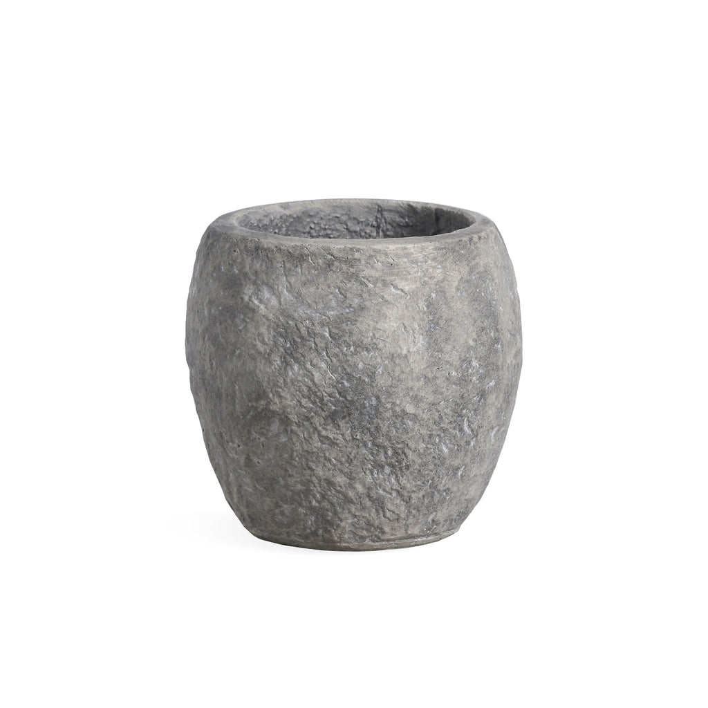 Pot SALVADOR Ø23x21cm grey