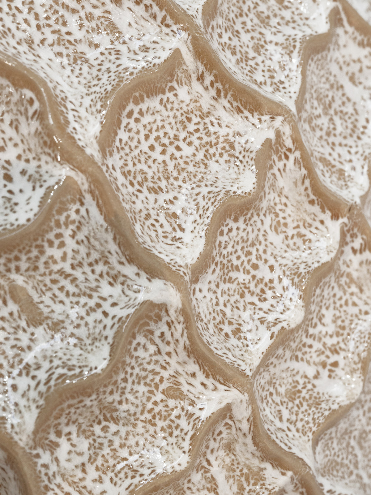 Vase DOBBY ceramic 37x20x37cm beige mix