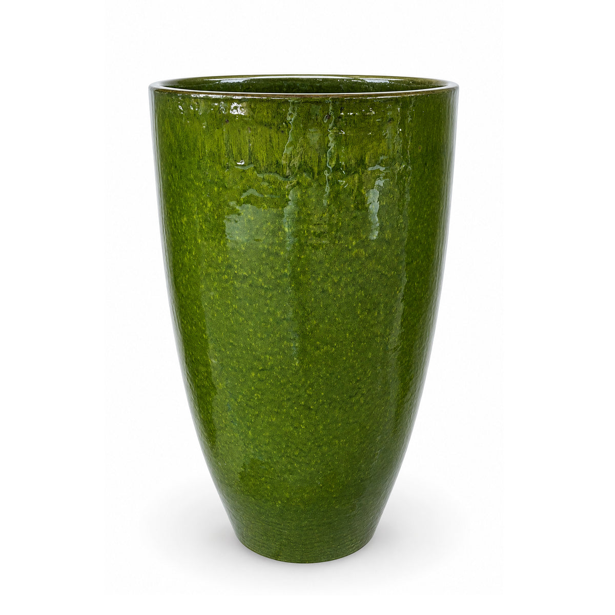 Pot TIBET ceramic Ø56x105cm green