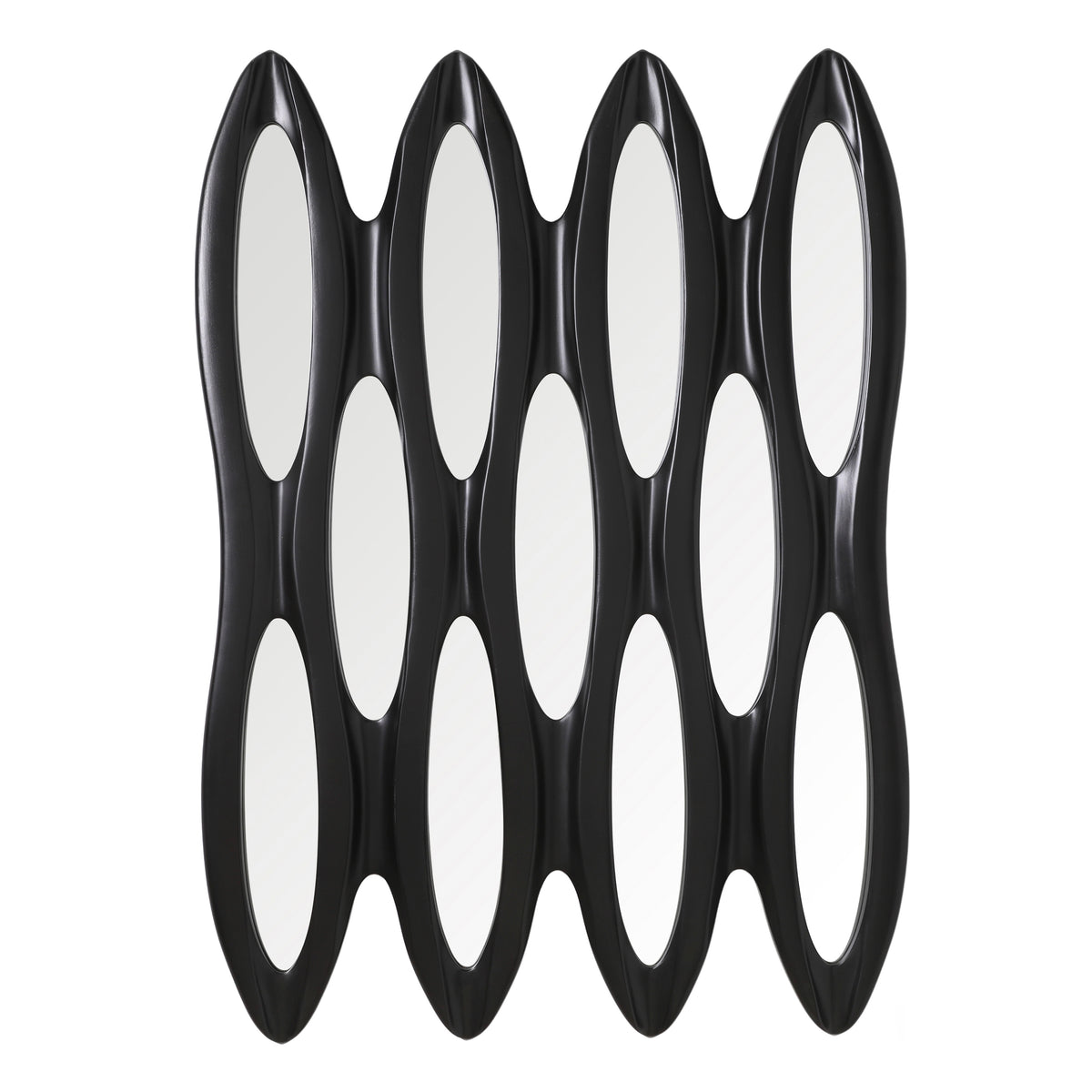 Spiegel NIAGARA 73x102x3cm zwart
