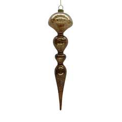 Weihnachtsaufhänger FEAST Ø8X35cm gold