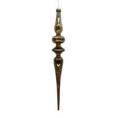 Weihnachtsbaumschmuck-Set FEAST 4er-Pack Ø4X30cm gold