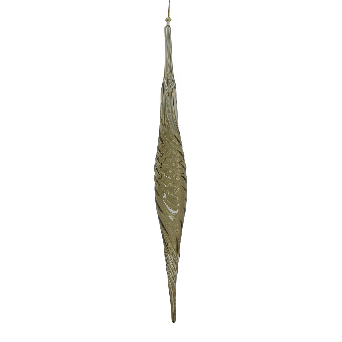 X-mas hanger FEAST set/4 Ø5X40cm gold