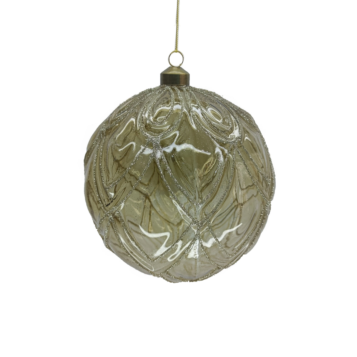 X-mas hanger FEAST Ø18cm gold