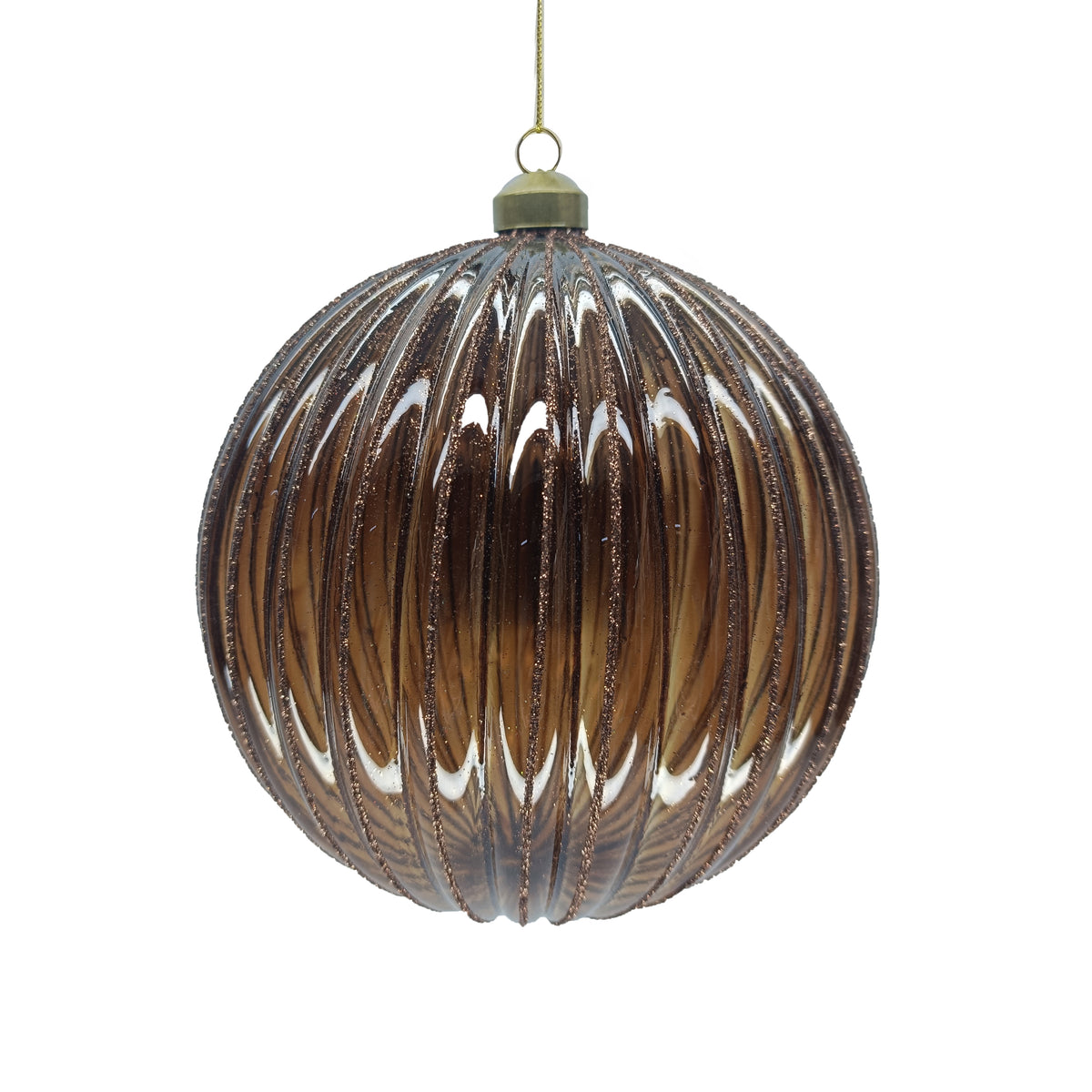 X-mas hanger FEAST Ø18cm brown