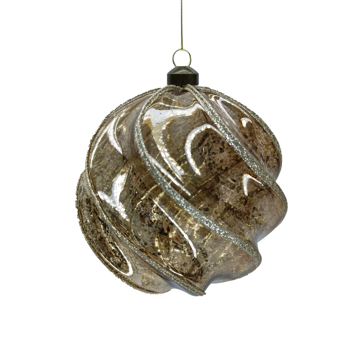 X-mas hanger FEAST Ø15cm brown