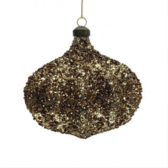 Xmas-Anhänger FEAST Ø15cm braun