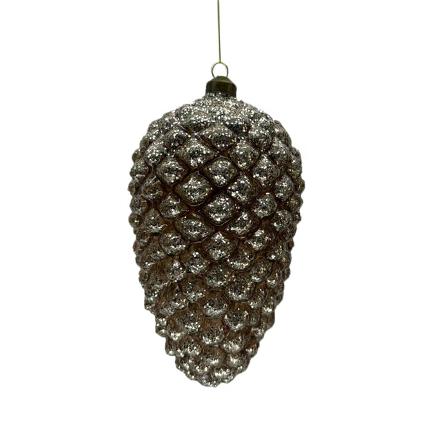 X-mas hanger FEAST Ø12X24cm brown