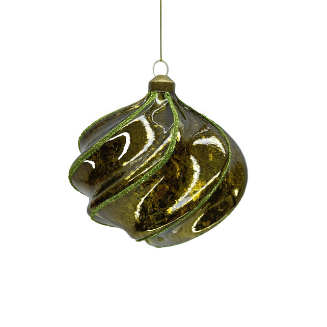 Weihnachtsanhänger FESTIVE Ø15cm grün