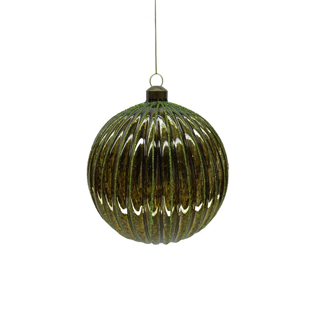 Weihnachtsbaumkugel FESTIVE 4er-Set Ø10cm grün