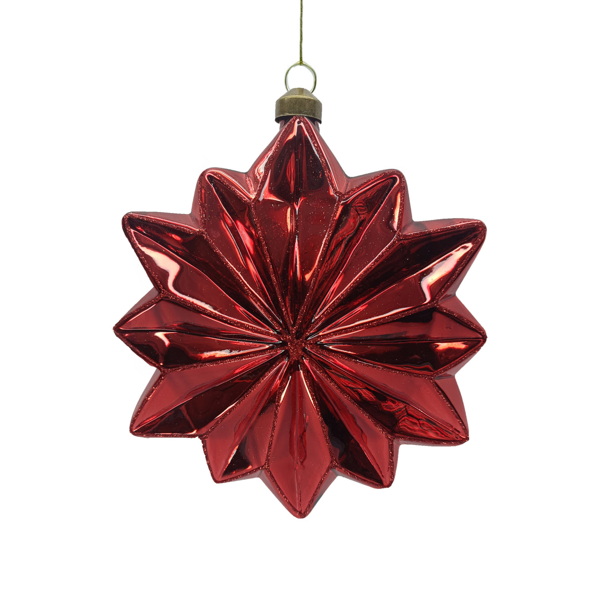 X-Mas-Hänger CELEBRATION Ø19X22cm rot