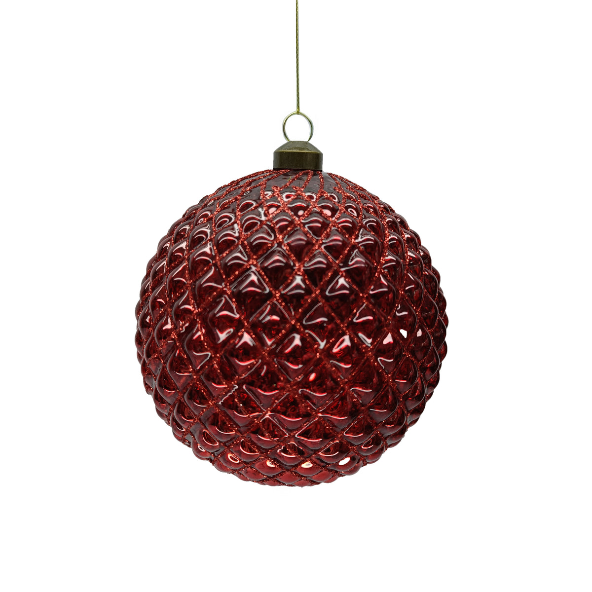 Xmas-Anhänger CELEBRATION Ø15cm rot