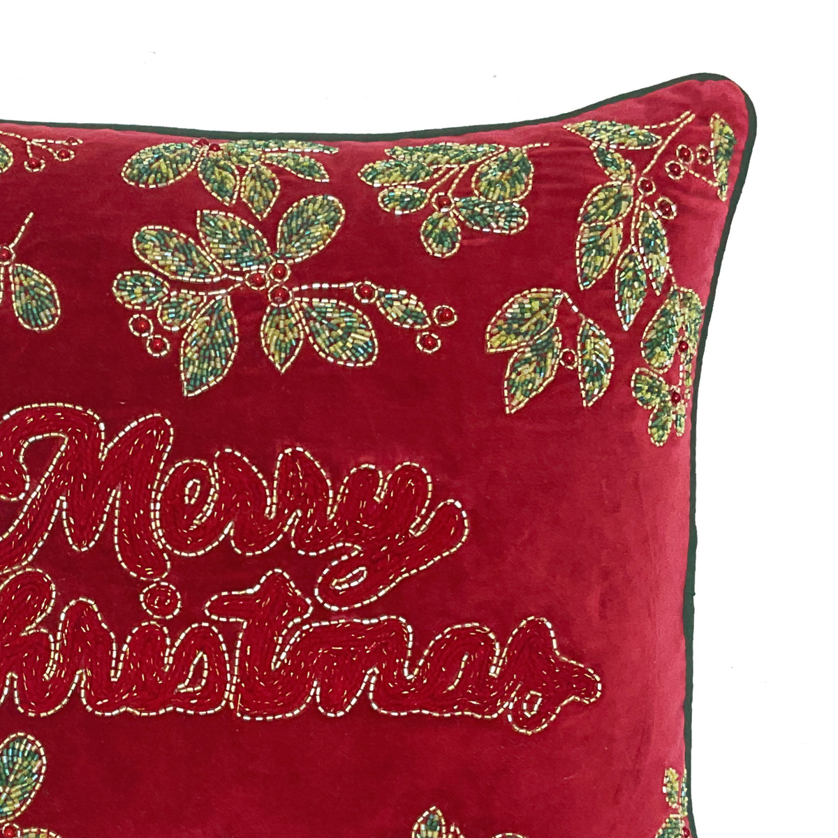 Kussen kerst JOVI 45x45cm rood