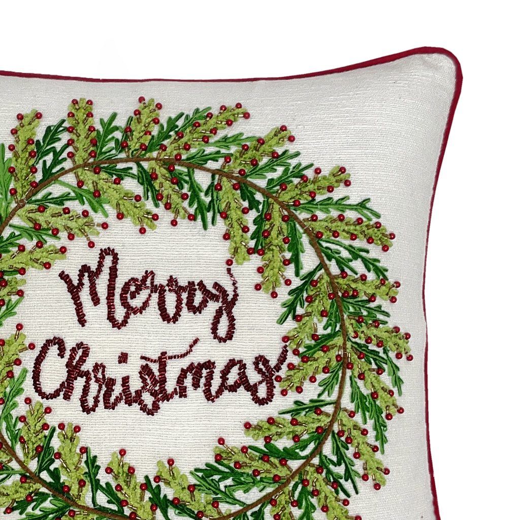 Kissen Weihnachten JOVI 45x45cm beige