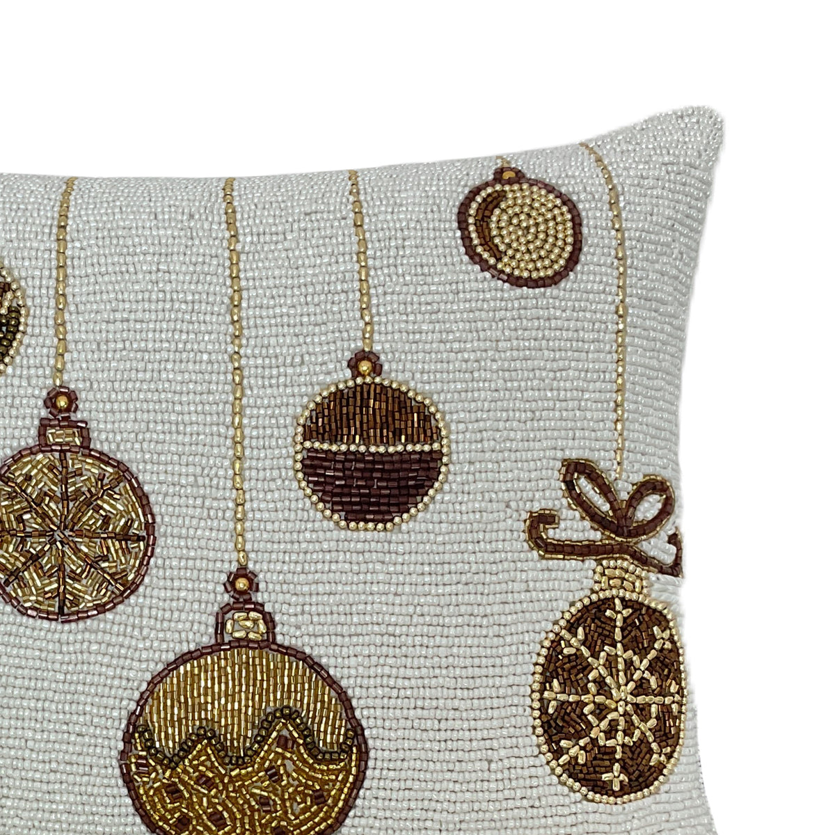 Kussen kerst GAIA 30x40cm champagne