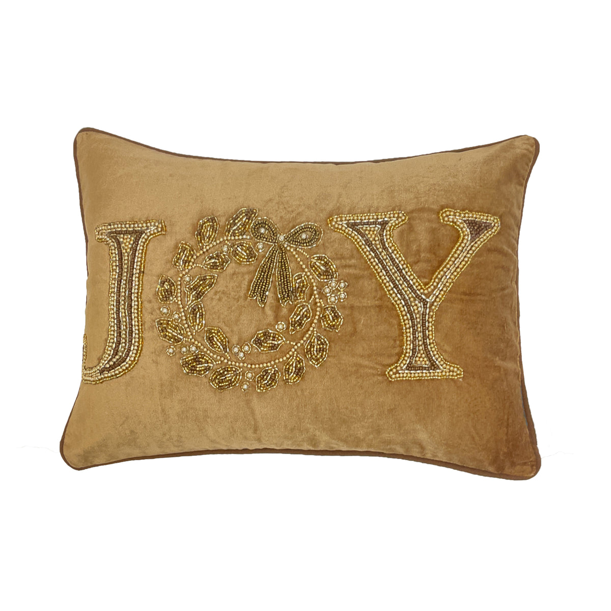 Cushion x-mas JOEY 35x50cm champagne