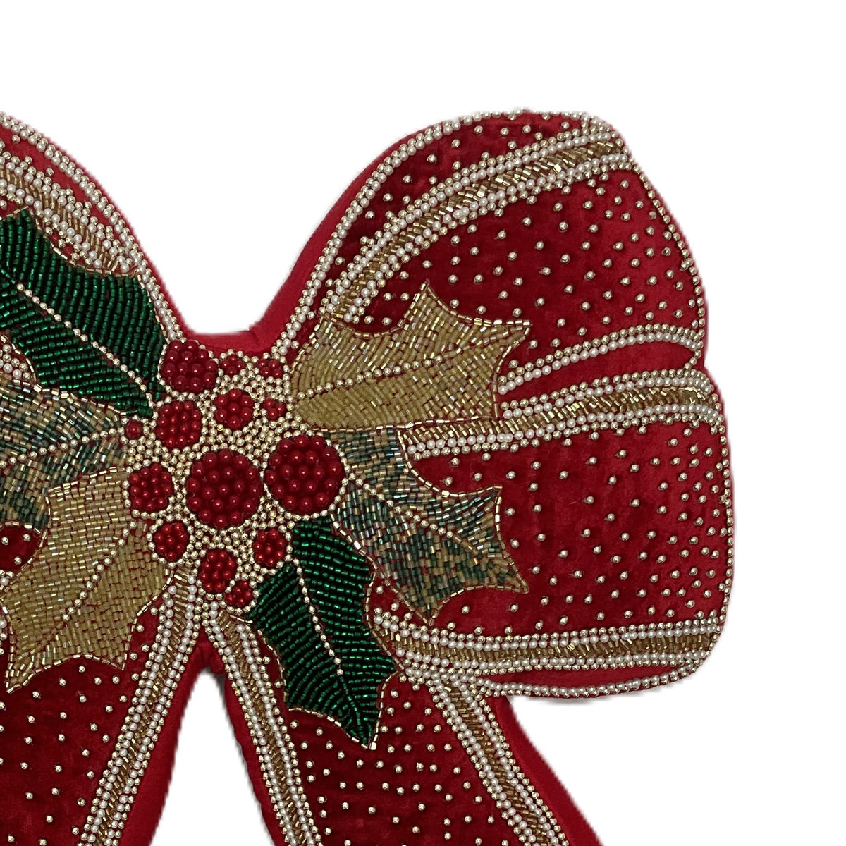 Kussen kerst JUBILEE 38x38cm rood