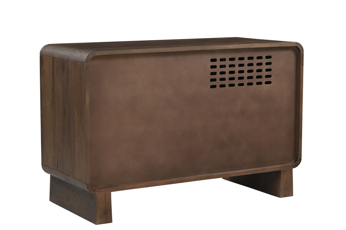 Mini bar BARNEY 120x50x77cm brown