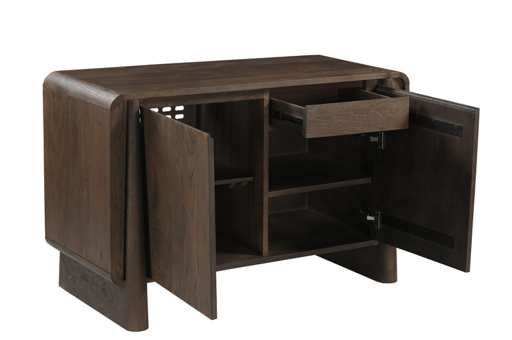 Mini bar BARNEY 120x50x77cm brown