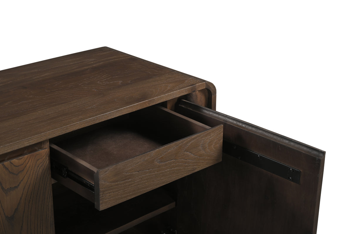 Mini bar BARNEY 120x50x77cm brown