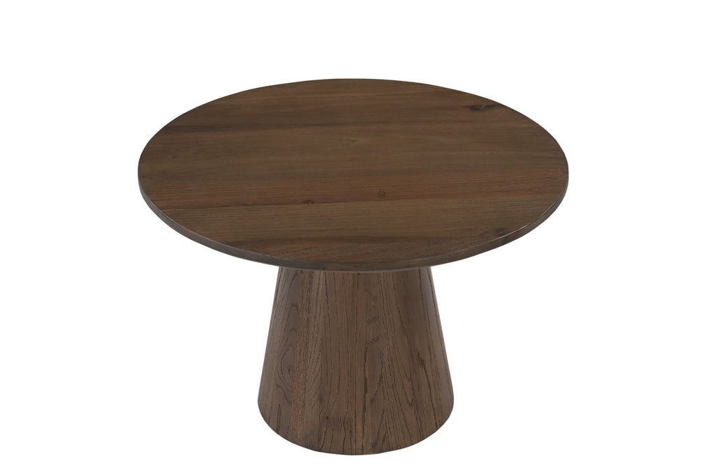 Coffee table BARNEY Ø60x40cm brown