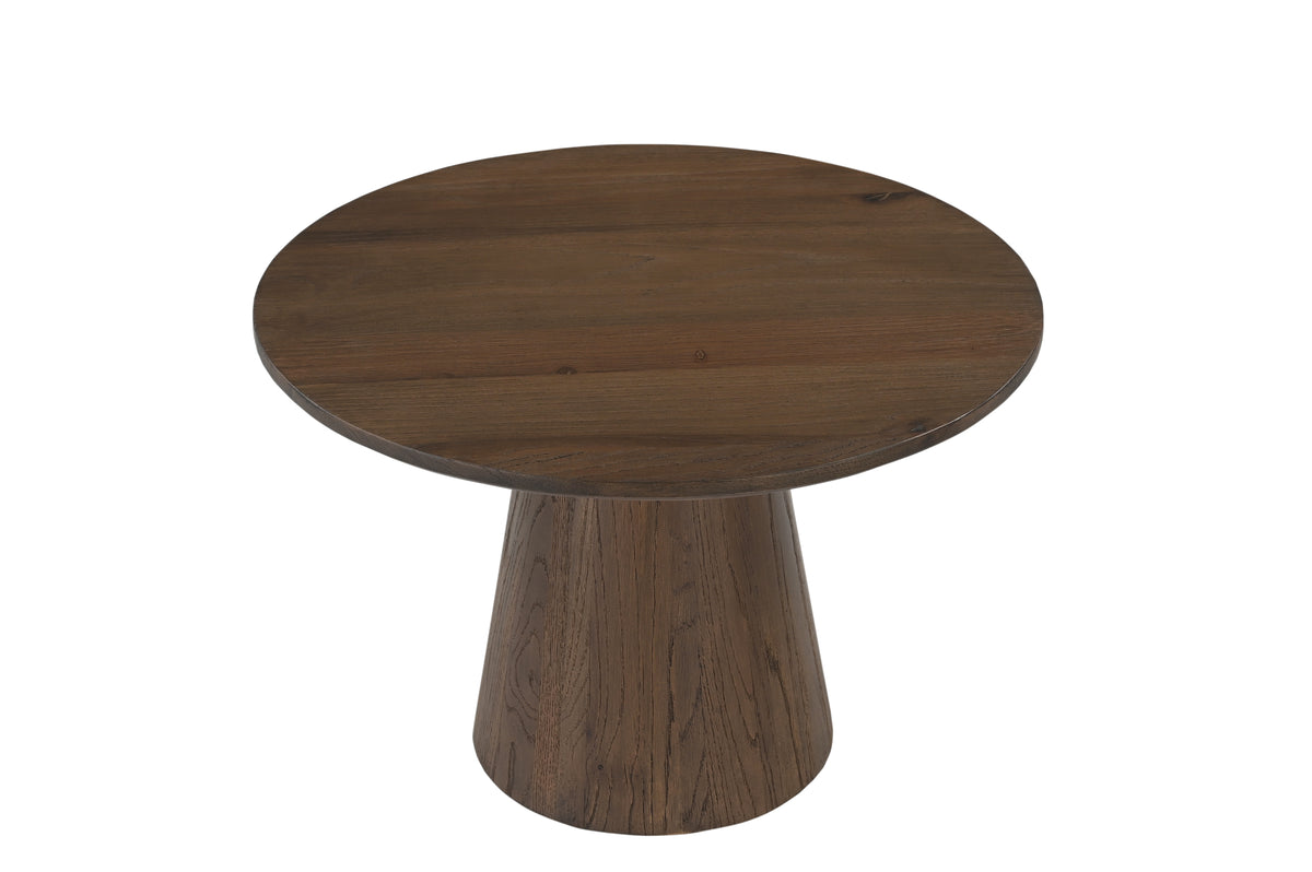 Coffee table BARNEY Ø60x40cm brown
