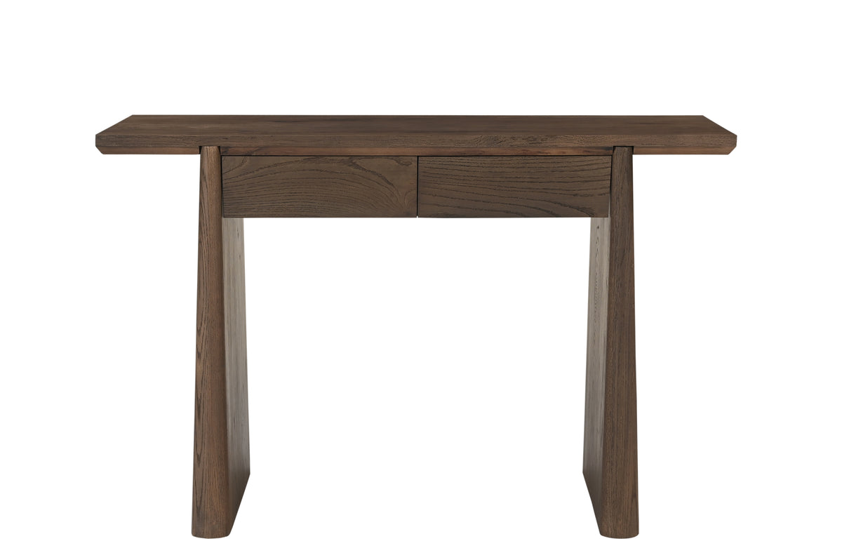 Desk BARNEY 124x50x79cm brown