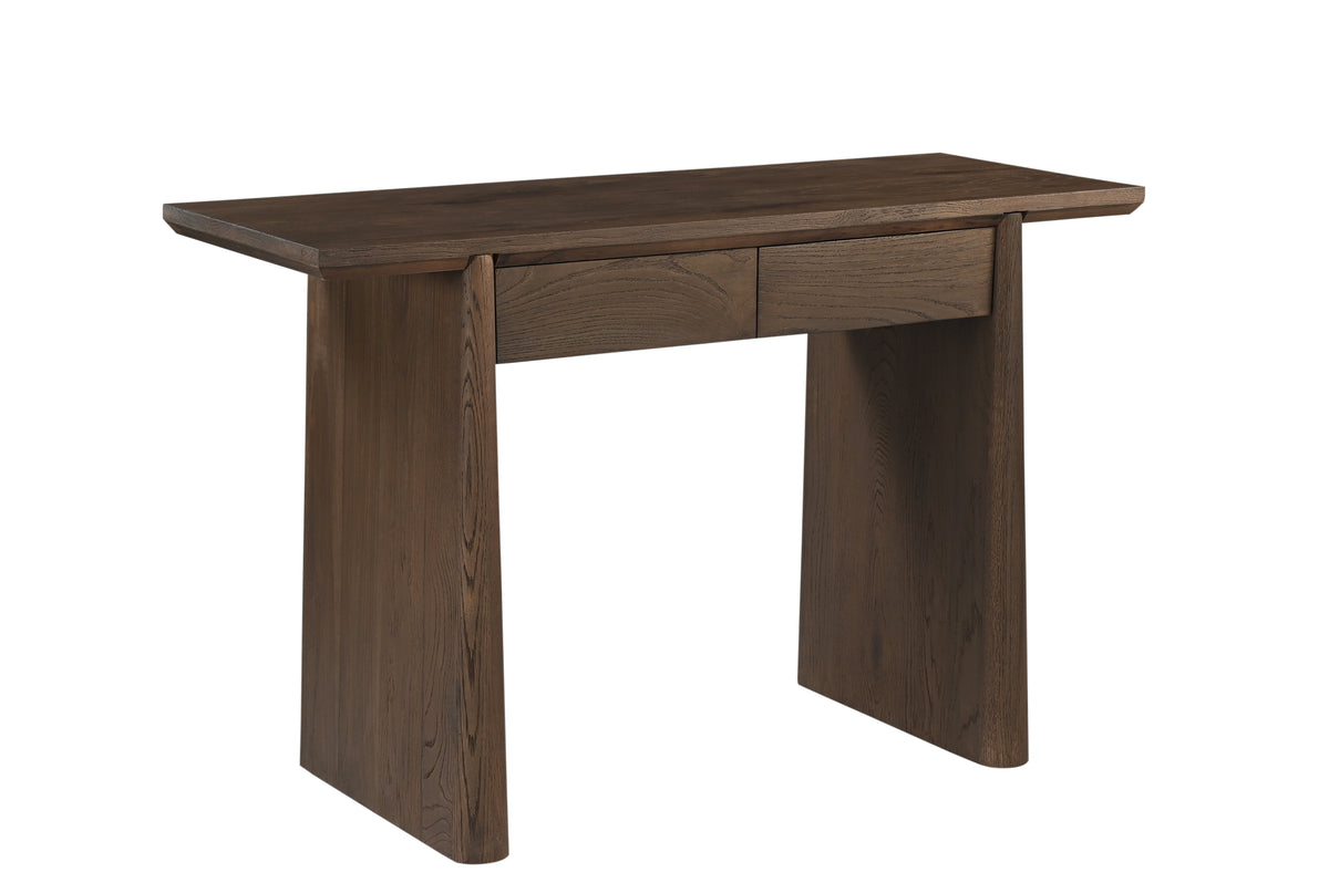 Desk BARNEY 124x50x79cm brown